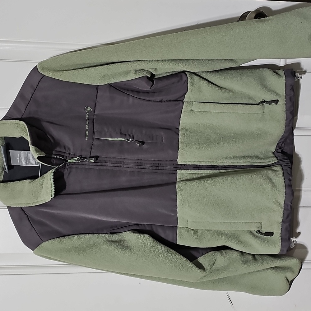 Free Country Women's Olive and Charcoal Performance Jacket